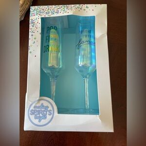 Iridescent Champagne Flutes - Set of 2